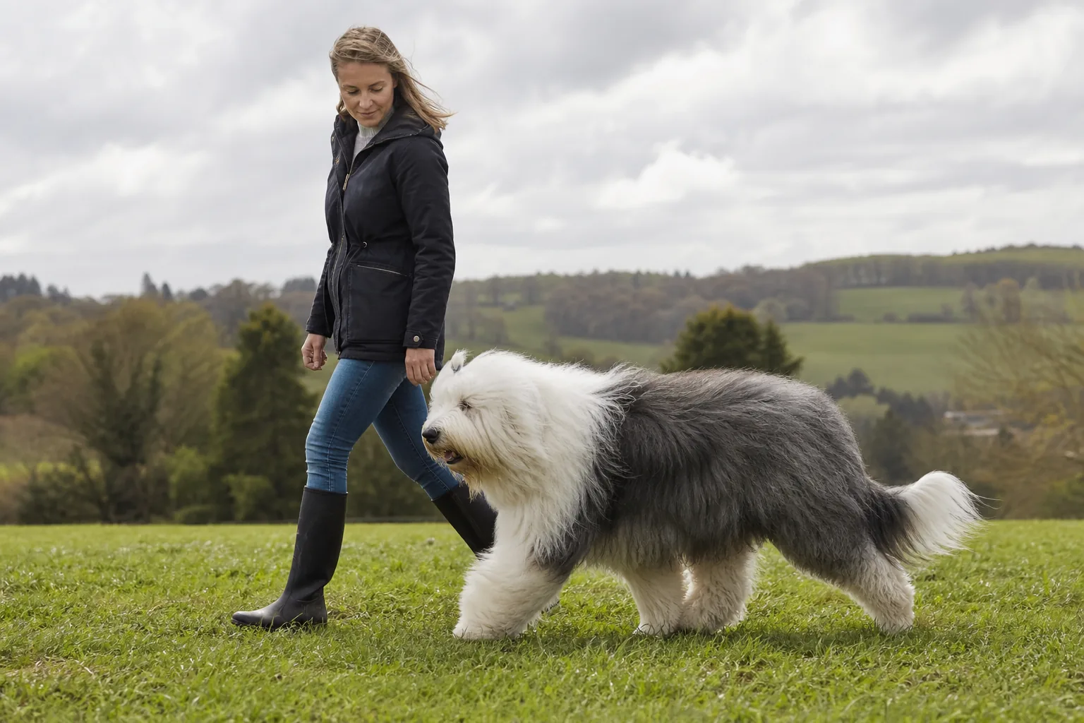Bobtail (Old English Sheepdog): carattere, pelo e salute