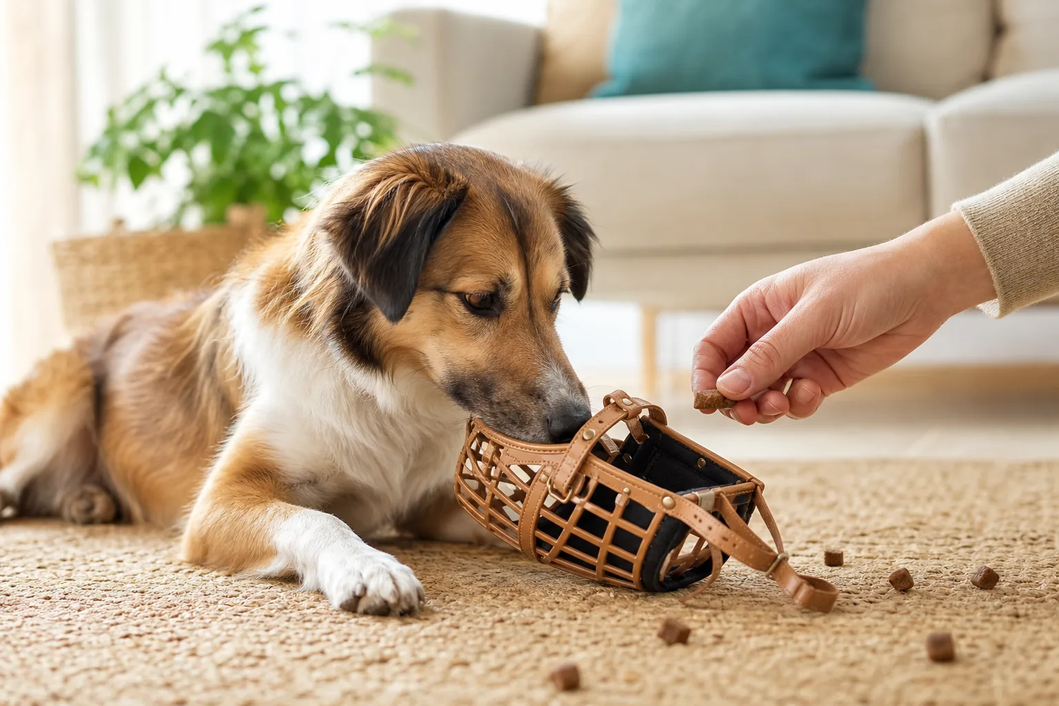 Museruola per cani: quale scegliere e come abituarlo senza forzature