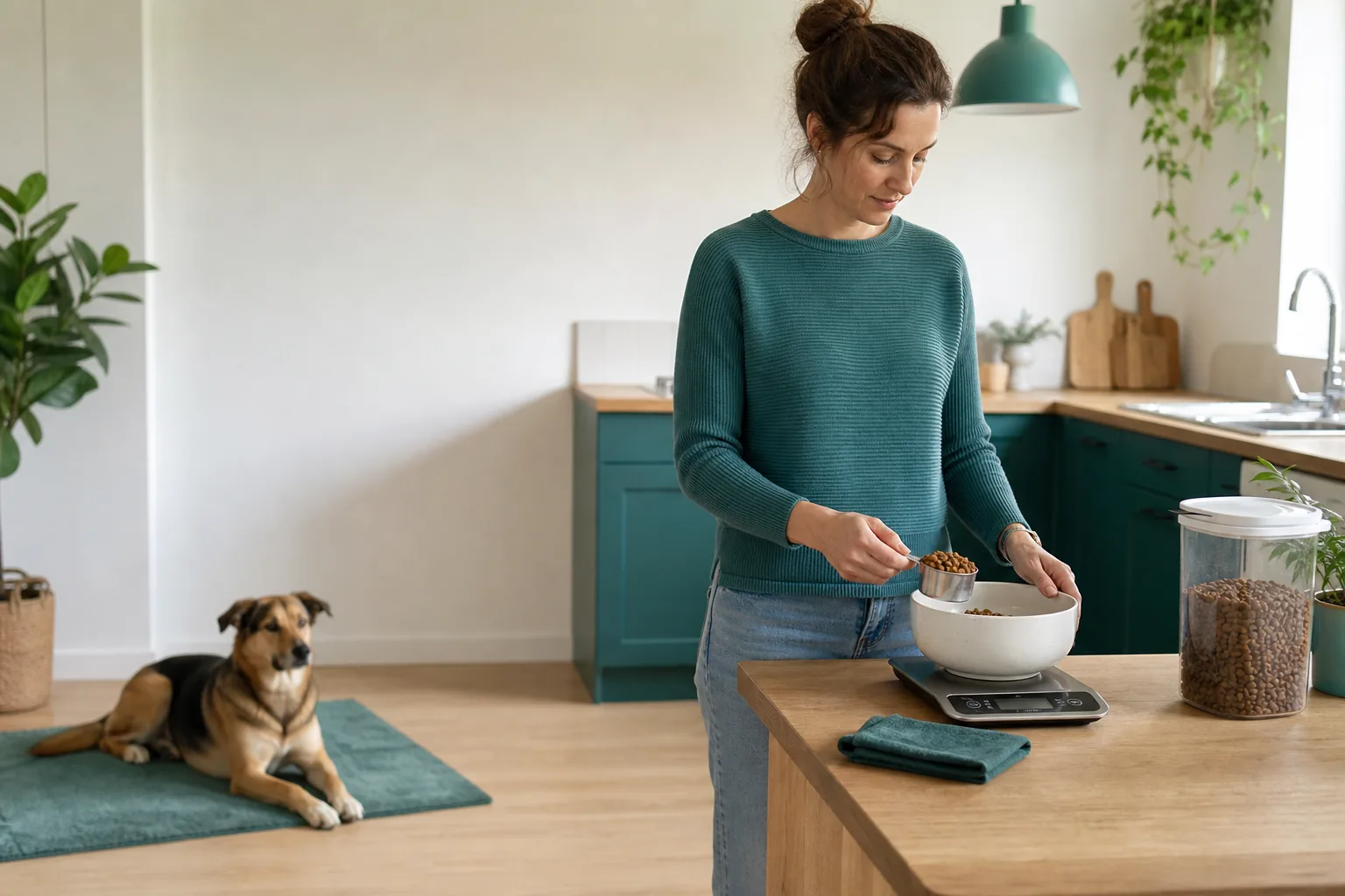 Rituale del pasto del cane: una routine calma e sicura